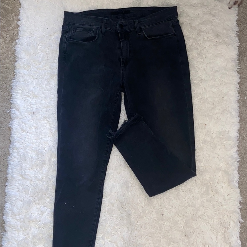 Joe’s black mid rise jeans